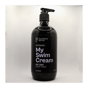 Image of a 500ml pump bottle of My Swim Cream