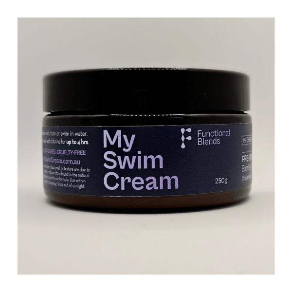 Image of a 250g jar of My Swim Cream